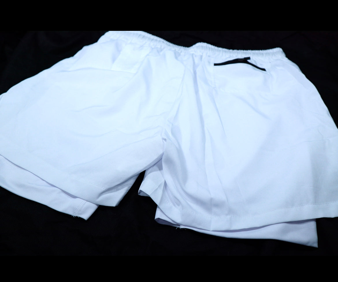 Premium Fit Wit Fan 2 in 1 Gym compression shorts