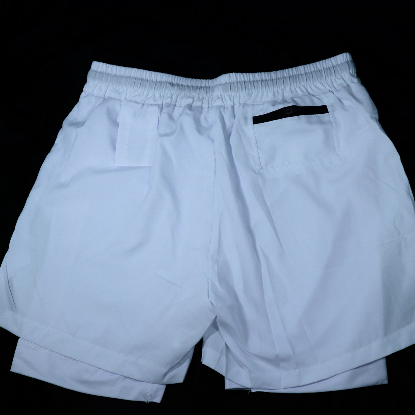 Premium Fit Wit Fan 2 in 1 Gym compression shorts