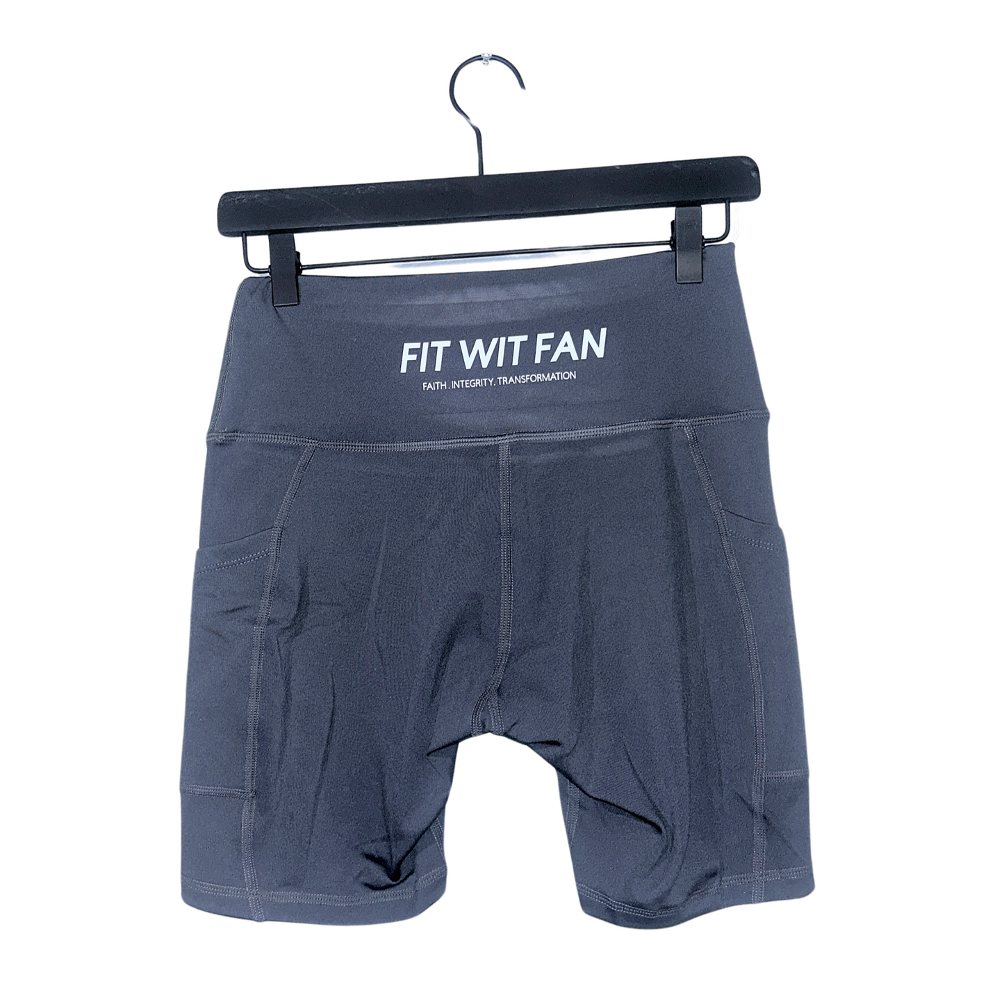 Grey Women’s Fit Wit Fan shorts with pocket